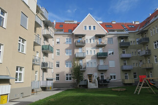 Generalsanierung und Dachausbau Wohnquartier Hörmannstraße - Knollerstraße, Foto: birgit koell fotografie Ein Auge für Fotografie