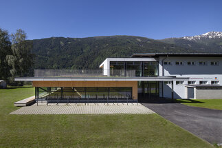 Turnhallenzubau Volksschule Oberlienz, Foto: Christof Gaggl