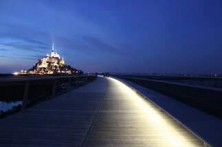 Mont Saint Michel - La Jetée, Foto: Dietmar Feichtinger Architectes