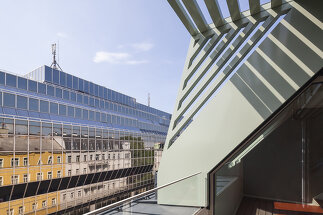 Dachbodenausbau am Julius-Tandler-Platz, Foto: Christoph Panzer