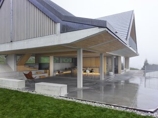 Pavillon Haus in Buchberg, Foto: Bruno Helbling