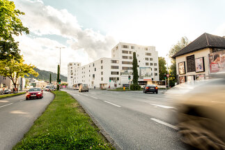 Q1 Pechepark und Stadthaus Leopold, Foto: Simon Rainer