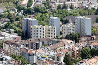 Passivhaus Bienerstraße, Foto: Günter Richard Wett