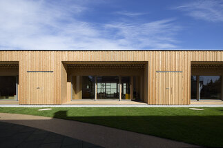 Passivhauskindergarten Deutsch-Wagram, Foto: Juri Troy