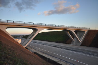 Überführung A5.Ü20 Wilfersdorf, Foto: Michael Kleiser