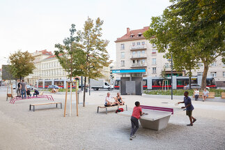 Johann-Nepomuk-Berger-Platz, Foto: Johannes Hloch