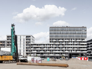 NBH – Wohn- und Geschäftshaus Nordbahnhof, Foto: tschinkersten fotografie