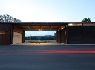 Donau-Hochwasserschutz-Halle, Sarling – Säusenstein, Foto: Christian Brandstätter