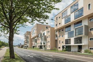 Wohnquartier Mühlbach Ost, Foto: Hertha Hurnaus