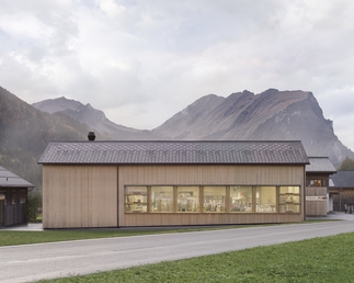 Betriebserweiterung Schwarzmann Fenster Schoppernau, Foto: Adolf Bereuter