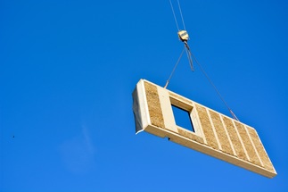 Holzstrohbau Haus St. Wunibald Benediktinerabtei Plankstetten, Foto: Lorenz Märtl