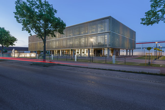 Firmenzentrale Bauhaus Wels, Foto: Wolfgang Moritzer