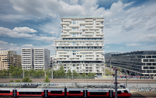 Taborama Wohnhochhaus mit Gemeinschaftsräumen für alle, Foto: Christina Häusler