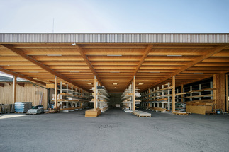 Holzverarbeitungshalle Gollubits, Foto: Michael Baumgartner