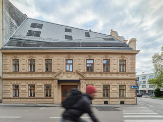 Stadthaus Volksgartenstraße, Foto: Kurt Hörbst