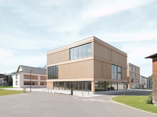 Schulen Hittisau, Foto: Adolf Bereuter