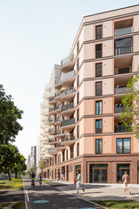 Wohnhochhaus am Nordbahnhof, Foto: tschinkersten fotografie Wohnhochhaus am Nordbahnhof, Foto: tschinkersten fotografie