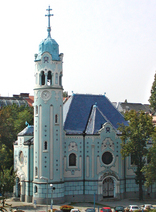 Kirche St. Elisabeth (Blaue Kirche), Foto: Juraj Bartoš