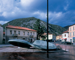 Fountain in Solkan, Foto: Hisao Suzuki