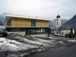 Volksschule, Kindergarten und Turnsaal Sautens, Foto: Arno Gisinger