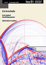 tec21 2006|46 Lärmschutz