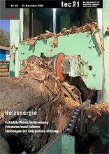 tec21 2006|48 Holzenergie