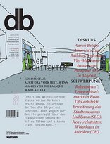 db deutsche bauzeitung 07|2007 Junge Architekten