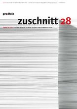 Zuschnitt 28 Papier ist Holz