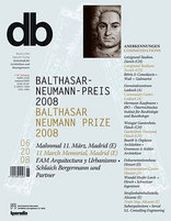 db deutsche bauzeitung 06|2008 Balthasar-Neumann-Preis 2008