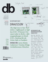 db deutsche bauzeitung 09|2008 Draußen