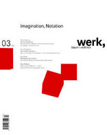 werk, bauen + wohnen 3-02 Imagination, Notation