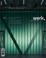 werk, bauen + wohnen 11-09 Christian Kerez et cetera