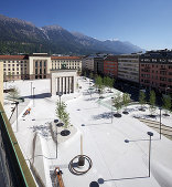 Neugestaltung Eduard Wallnöfer Platz - Landhausplatz, Foto: Günter Richard Wett