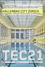 TEC21 2013|07-08 Hallenbad City Zürich
