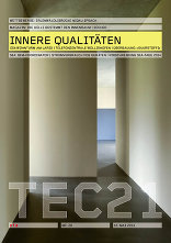 TEC21 2013|20 Innere Qualitäten