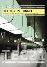 TEC21 2013|26 Station im Tunnel