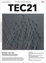 TEC21 2014|07-08 Bauen für die Fachhochschulen