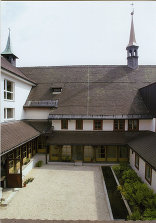 Kapuzinerkloster Innenhof, Foto: Christine Kees