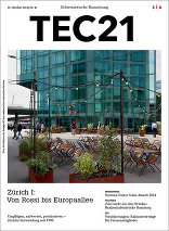TEC21 2014|41 Zürich I: von Rossi bis Europaallee