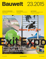 Bauwelt 23.15 Exit Expo