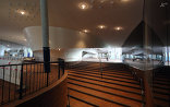 Hohe Wellen am Dach der Elbphilharmonie, Foto: Michael Hierner