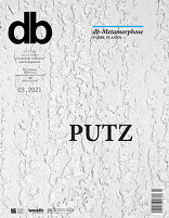 db deutsche bauzeitung 2021|03 Putz