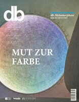 db deutsche bauzeitung 2022|03 Mut zur Farbe