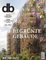 db deutsche bauzeitung 2022|09 Begrünte Gebäude
