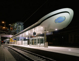 S-Bahn-Station „Gnigl - Schwabenwirts-brücke“, Foto: Gebhard Sengmüller