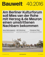  Große Schritte am Kulturforum