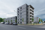 Holzwohnbauten im Dragoner-Quartier, Foto: Walter Ebenhofer
