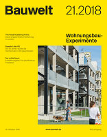 Bauwelt 2018|21 Wohnungsbau-Experimente