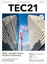 TEC21 2018|39 SNBS – Stren­ges Ras­ter, fle­xi­ble An­wen­dung