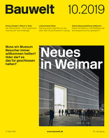 Bauwelt 2019|10 Neues in Weimar